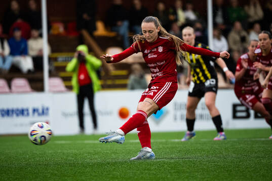 Piteås Asla Johannesen skjuter straff