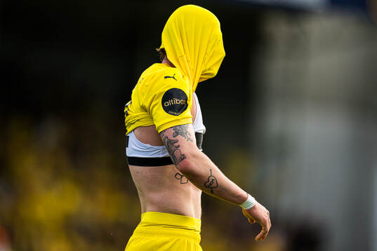 Kasper Høgh of Bodø/Glimt celebrates
