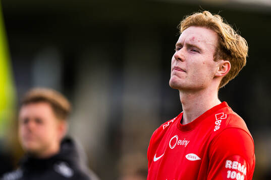 Markus Haaland of Brann looks dejected