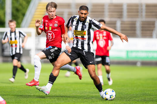 Landskronas Rassa Rahmani och Örebros Linus Alperud