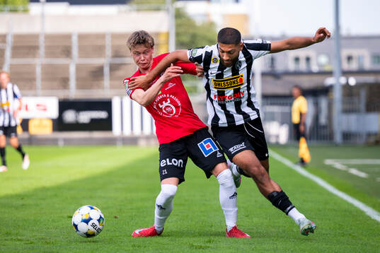 Landskronas Rassa Rahmani och Örebros Linus Alperud