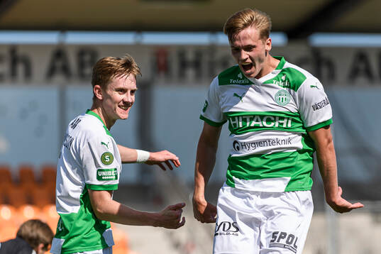 Västerås Jens Magnusson jublar