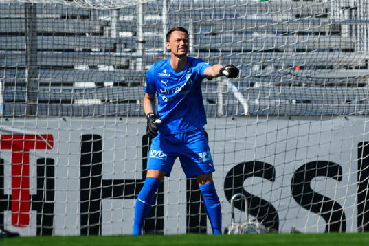 Västerås målvakt Anton Fagerström