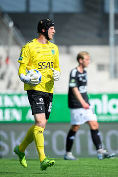 Brages målvakt Viktor Frodig