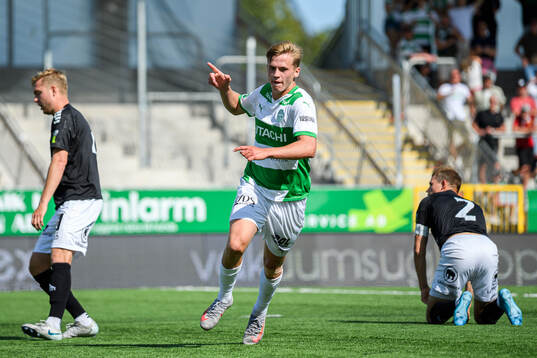 Västerås Jens Magnusson jublar