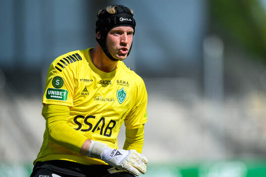 Brages målvakt Viktor Frodig