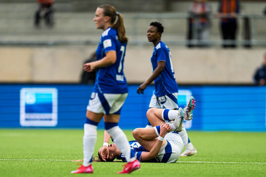 Ida Emilie Heggem Warvik of Molde in pain