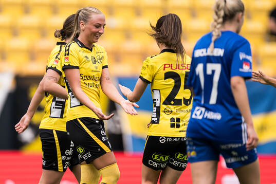 Elfsborgs Stina Jensen jublar