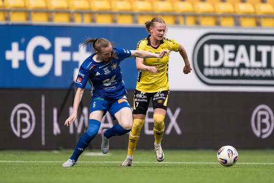 Sunnanås Lina Pettersson och Elfsborgs Hanna Jiozon