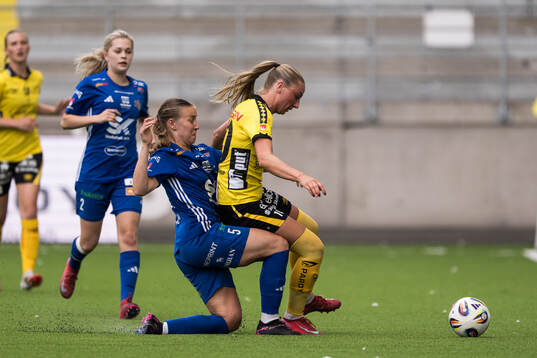 Sunnanås Thelma Heikkinen och Elfsborgs Stina Jensen
