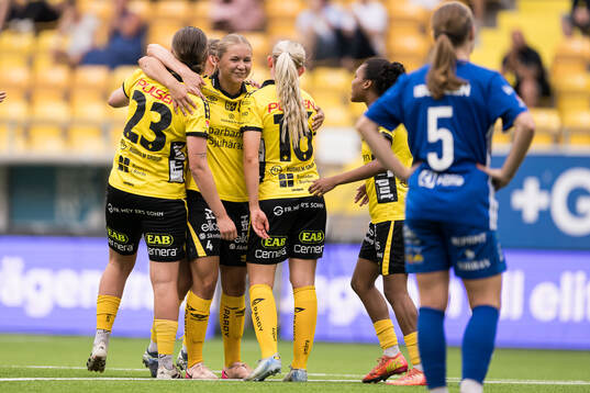 Elfsborgs Ellen Nilsson jublar