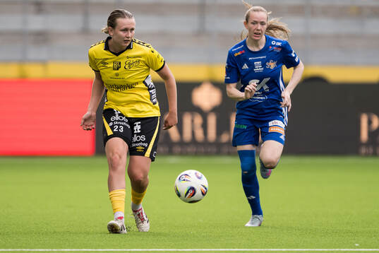 Elfsborgs Ellen Nilsson och Sunnanås Lina Pettersson