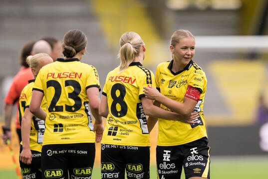 Elfsborgs Alice Broman jublar