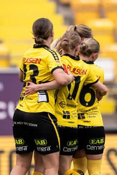 Elfsborgs spelare jublar