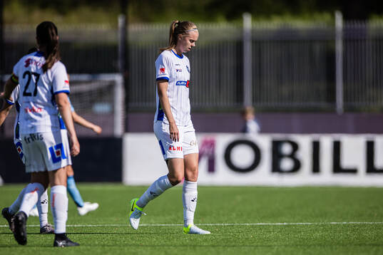 Växjö DFFs Elin Nilsson deppar