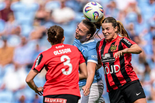 Malmö FFs Sara Kanutte Sørensen Fornes och
