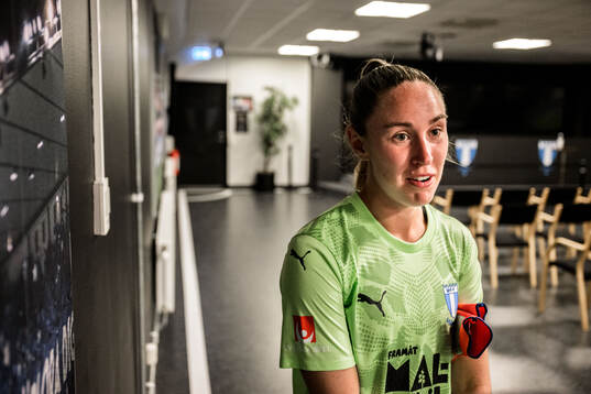 Malmö FFs målvakt Moa Öhman