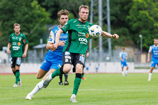Oddevolds Erik Hedenquist och Varbergs Niklas Dahlström