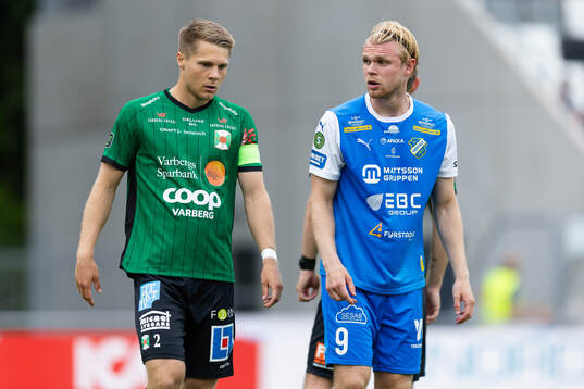 Varbergs Gustav Broman och Oddevolds Linus Tornblad