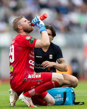 Varbergs målvakt Fredrik Andersson