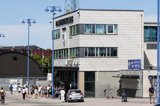 Exteriör vy av Platinumcars Arena