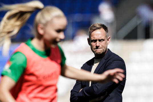 Hammarbys tränare Martin Sjögren