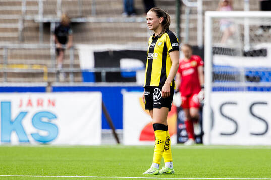 Hammarbys Vilde Hasund deppar