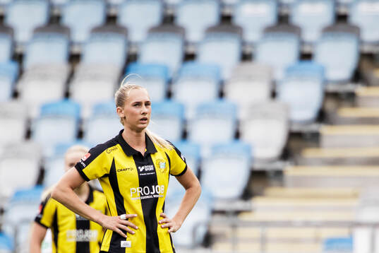 Hammarbys Ellen Wangerheim deppar