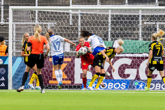 Hammarbys målvakt Anna Tamminen
