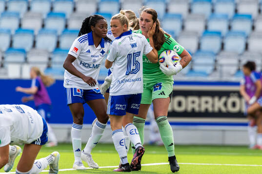 IFK Norrköpings Maya Aliyah Antoine, Jessica Wik och