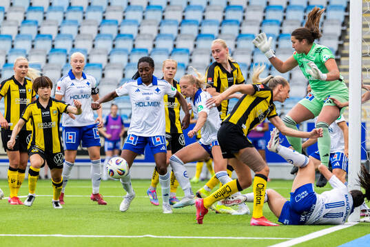 IFK Norrköpings Maya Aliyah Antoine och Samantha Cary