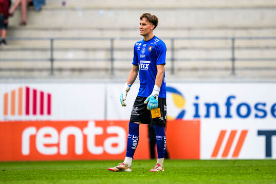 Örgrytes målvakt Hampus Gustafsson