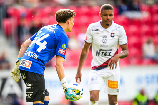 Örgrytes målvakt Hampus Gustafsson