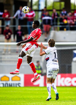 Kalmars Aboubacar Keita och Örgrytes Noah Christoffersson