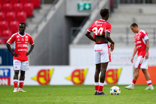 Kalmars Awaka Franck Aurelien Djoro, Gibril Sosseh och