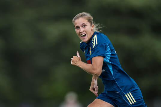 Filippa Angeldahl of the Swedish women’s national