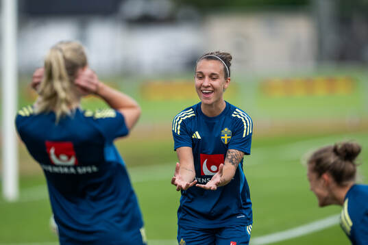 Julia Zigiotti Olme of the Swedish women’s national