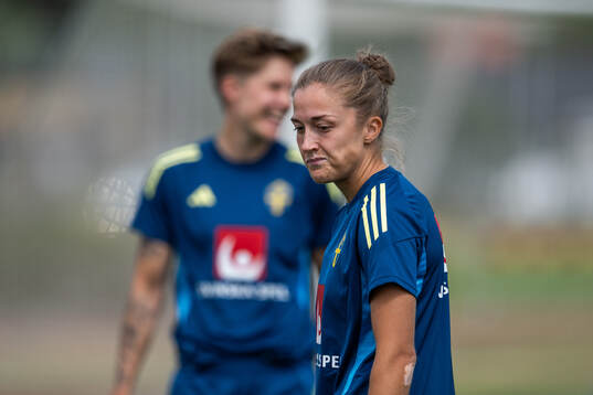 Filippa Angeldahl of the Swedish women’s national
