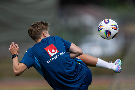 Lina Hurtig of the Swedish women’s national football team