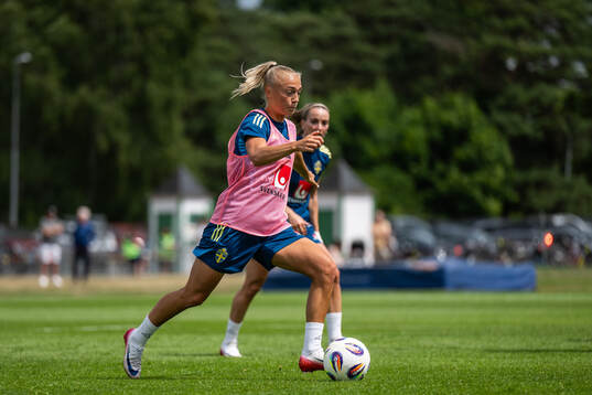 Hanna Bennison of the Swedish women’s national football
