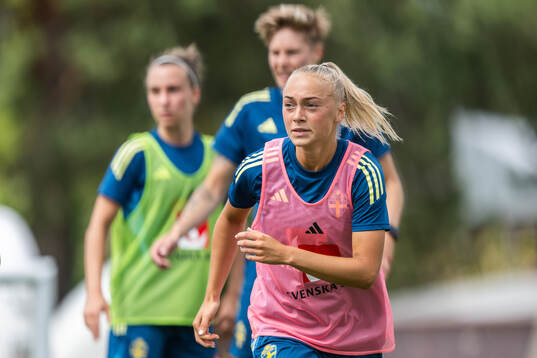 Hanna Bennison of the Swedish women’s national football