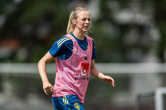 Amanda Ilestedt of the Swedish women’s national football
