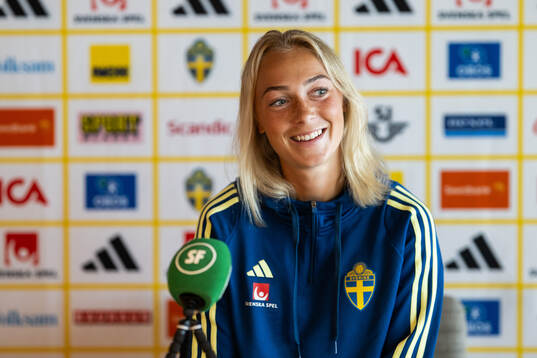 Hanna Bennison of the Swedish women’s national football