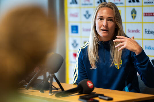 Magdalena Eriksson of the Swedish women’s national