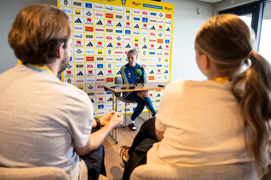 Rebecka Blomqvist of the Swedish women’s national