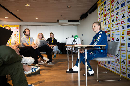 Rebecka Blomqvist of the Swedish women’s national