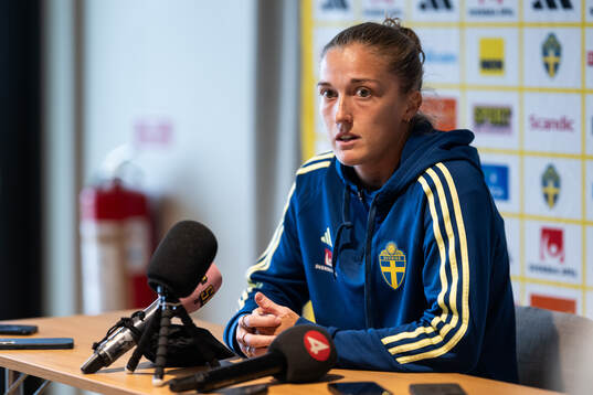 Filippa Angeldahl of the Swedish women’s national
