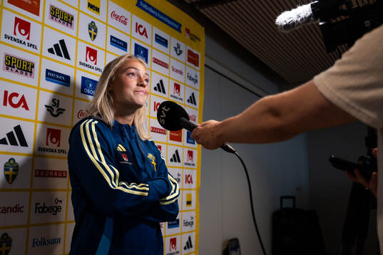Hanna Bennison of the Swedish women’s national football