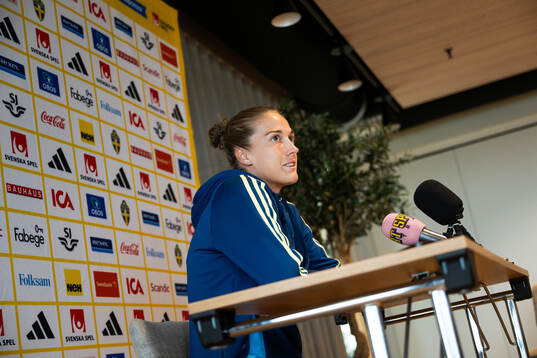 Filippa Angeldahl of the Swedish women’s national