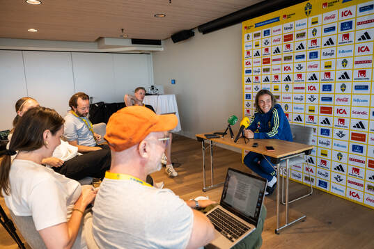 Julia Zigiotti Olme of the Swedish women’s national